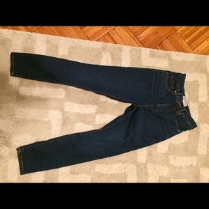 Everlane high waisted dark jeans 26